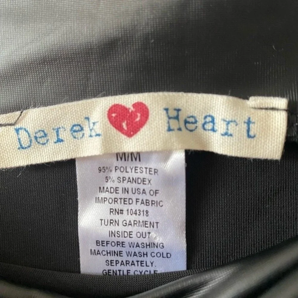 Derek Heart Faux Leather Mini Skirt - Picture 4 of 5